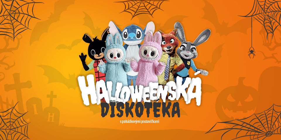 HALLOWEENSKÁ DĚTSKÁ DISKOTÉKA - JILEMNICE 2026