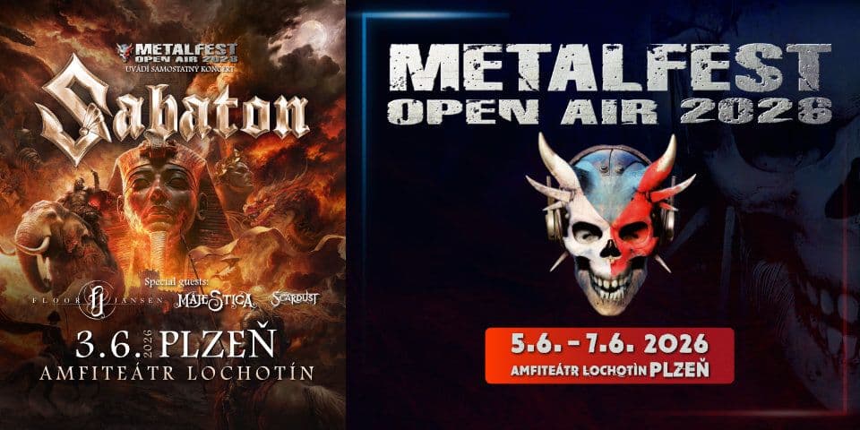 SABATON 3. 6. / Metalfest Open Air 5. - 7. 6. 2026